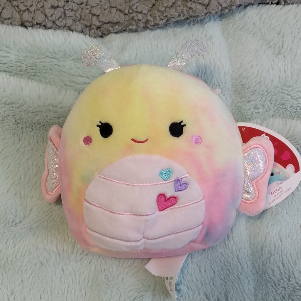 5" Wren Squishmallow Butterfly